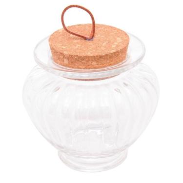 Imagem de Pote Lyor Classic De Vidro Com Tampa E Puxador 300Ml