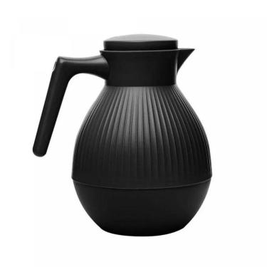 Imagem de Garrafa Térmica De Plástico Ball Preta 1L 20702 Wolf