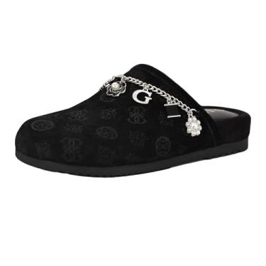 Imagem de Guess Gavyn Mule feminino, Camurça preta 001, 38