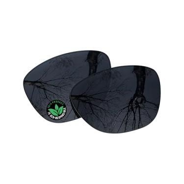 Imagem de Raydi Lentes de reposição de policarbonato para óculos de sol RayBan RW4014 Skyler (Gen 2) 52 mm, Preto sólido - polarizado, One Size