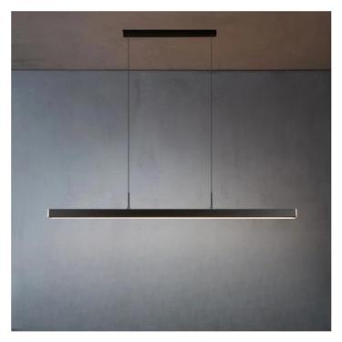 Imagem de - Luminária pendente LED para iluminação interna, luminária suspensa compatível com estudo, quarto, sala de jantar, sala de estar, decoração de luxo para casa, lustre, luminária