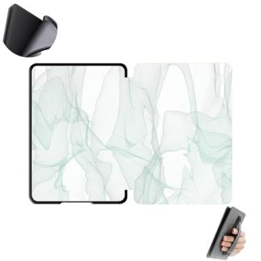 Imagem de GUKSRASO Capa para 7" Kindle Paperwhite 12ª Geração (2024)/Colorsoft Signature Edition - Painel Traseiro em TPU com Função de Suspensão/Ativação Automática, Alça de Mão