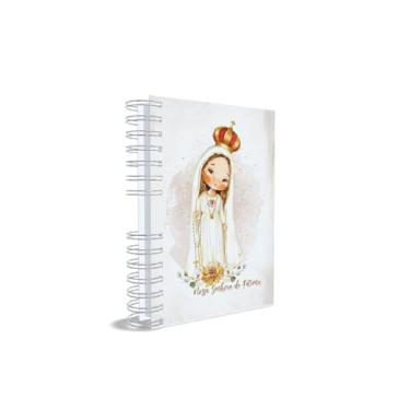 Imagem de Agenda Católica 2026, Nossa Senhora de Fátima, Rosa, Capa 01