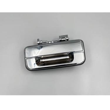 Imagem de Para Mazda BT50 2006-2012, para Ford Ranger 2006-2012, maçaneta cromada para porta-malas, maçaneta para abertura do porta-malas (cromada)