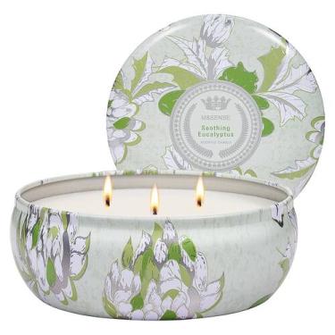 Imagem de Vela perfumada M&SENSE Soothing Eucalyptus 3 Wick 340g