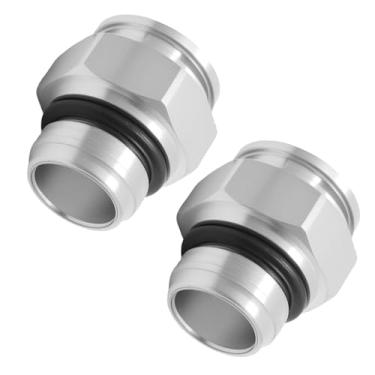 Imagem de Aynaxcol 2 peças 68210908AA conexão de linha de refrigerador de transmissão, substituição para Chrysler 200 2015-2017, substituição para Dodge Challenger 2015-2020, substitui 52854784AA