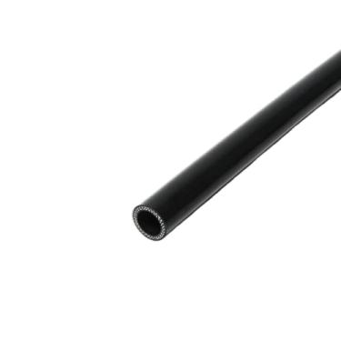 Imagem de I33T Tubo de silicone automotivo, ID 1-5/16" (34 mm) mangueira de silicone acoplador reto, mangueira universal de refrigeração de radiador de alta temperatura de 3 camadas 1,6FT (0,5 m) (preto)