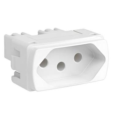 Imagem de Modulo Tomada 20A 3 Pinos Schneider Miluz