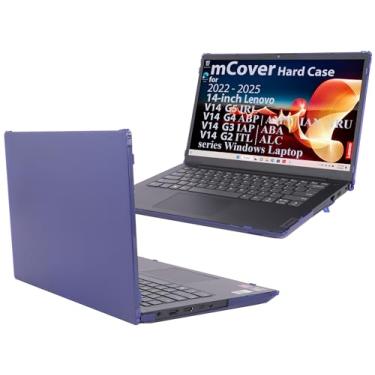 Imagem de mCover A capa é compatível apenas com Notebook Windows Lenovo V14 G2/G3/G4/G5 Series 2021-2025 de 14 polegadas (com dobradiça de 180°, não serve para nenhum outro modelo Lenovo) - azul