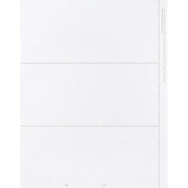 Imagem de Formulários fiscais 1099 e W2, laser em branco 3-Up - SEM instruções de verso - Use para W2 ou 1099 NEC - Diversos - R - Div, uso multiuso, compatível com QuickBooks e software de contabilidade,