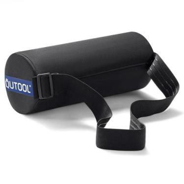 Imagem de Almofada Lombar Roll QUTOOL 28x12cm com alça atualizada