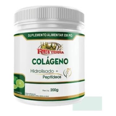 Imagem de Colágeno Hidrolisado Em Pó Rei Terra Solúvel Frasco