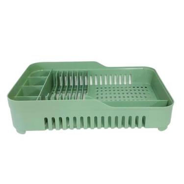 Imagem de Escorredor de louças verde menta micromax