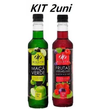 Imagem de Kit 2 Xaropes Dilute para Drink Soda Italiana Gin - Escolha - Dilute P