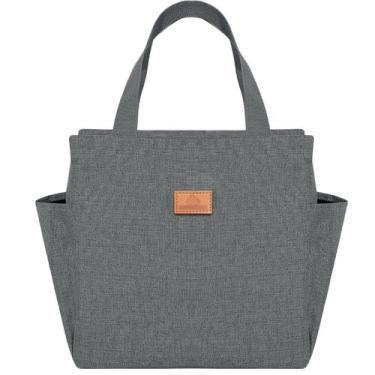 Imagem de Bolsa Feminina Necessaire Térmica Marmiteira Espaçosa Resistente Lanch