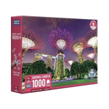 Imagem de Quebra-cabeça 1000 Peças Game Office Jardins pela-Unissex