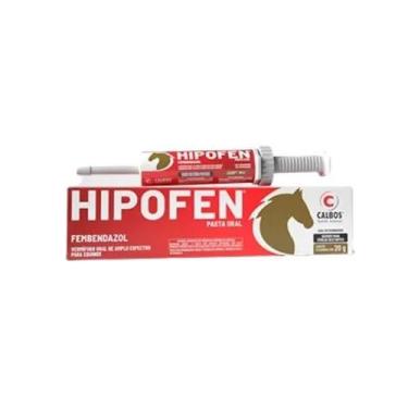 Imagem de Hipofen Pasta Vermífugo Oral Para Cavalo 20 gr Calbos