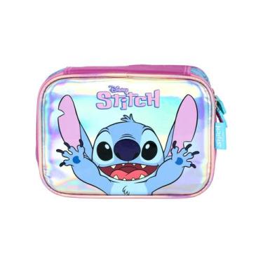 Imagem de Estojo Escolar Penal Box Luxo LILO STITCH Original - Luxcel, ROXO