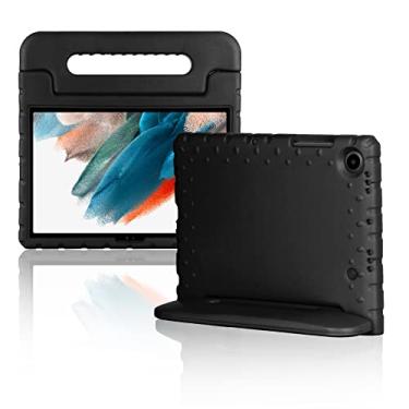 Imagem de Foluu for Samsung Galaxy Tab A8 10.5 2022 Tablet Case, Galaxy Tab A8 10.5 inch Kids Case, Shockproof Light Weight Handle Stand Case for Samsung Galaxy Tab A8 10.5 2022 (SM-X200/X205) (Black)