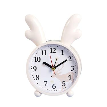 Imagem de Despertador Cute Cartoon Reindeer Antler Silent Movement