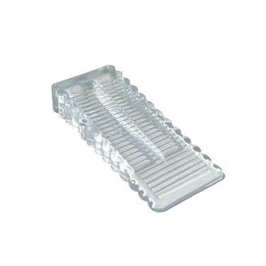 Imagem de Segura Porta Flexível e Transparente - Cunha de Silicone para Travar Portas com Discreção(1)