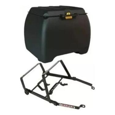 Imagem de Baú De 100 Litros + Suporte Chapam Icbras, Ybr 125 2000 até 2008