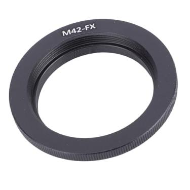 Imagem de GOWENIC Anel Adaptador de Lente M42, Adaptador de Montagem Fino de Liga de Alumínio para Câmera Sem Espelho Fuji FX