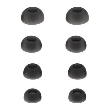 Imagem de ECSiNG 4 pares de pontas auriculares de silicone de substituição PP/M/G compatíveis com JBL Live Beam 3 Live Buds 3 fones de ouvido pretos