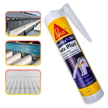 Imagem de Selante Sikaflex 101 Sela Plus Branco Cartucho 400G Sika Selante Adesi