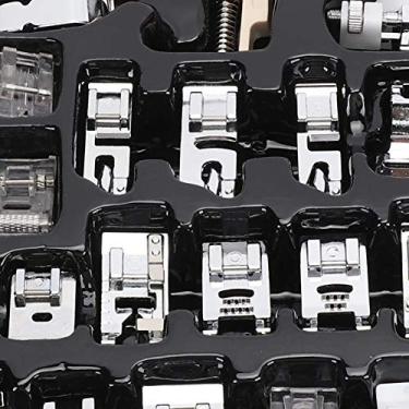 Imagem de Phefop Kit de Ferramentas de Calcador de Metal Multifuncional de 35 Unidades para Máquinas de Costura