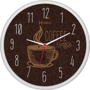 Imagem de Relógio de Parede Quartz Branco