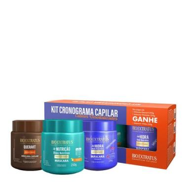 Imagem de Bio Extratus Kit Cronograma Capilar Cabelos Desvitalizados (3 produtos