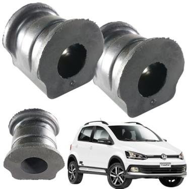 Imagem de Kit Bucha Barra Estabilizadora Par Dianteira Crossfox 2005 2006 2007 2008 2009 2010 2011 2012 2013 - MB0385, 6Q0411314N, GP0356