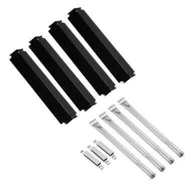 Imagem de Grillflame 463215515 463244011 peças de reposição para 4 queimadores 463247311 463247009 463273915 463271315 463273215 463215515 calor Queimador ents Shields Peças de churrasqueira a gás de cobertura