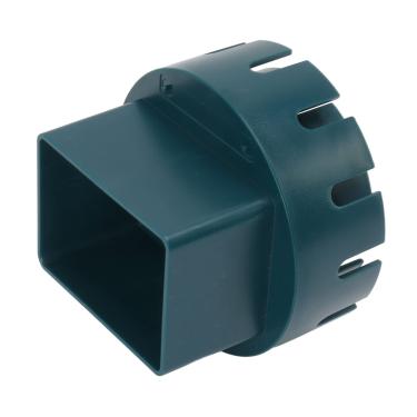 Imagem de Zerodis Adaptador de Calha de Chuva para Calha de Chuva Adaptador de Suprimentos de Jardinagem Doméstica para Drenagem Estável de água de Fácil Instalação Com Parafusos para Uso Doméstico de de para