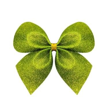 Imagem de Kit 03 Laço Lacinho G de Natal Enfeite Natalino Arvore Luxo (Verde)