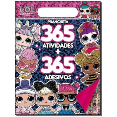 Imagem de Livro - LOL Surprise - Prancheta 365 atividades + 365 adesivos - On Li