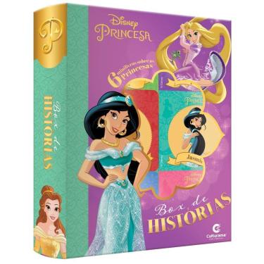 Imagem de Livro Box de Histórias Princesas Disney Culturama com 6 Mini Livrinhos