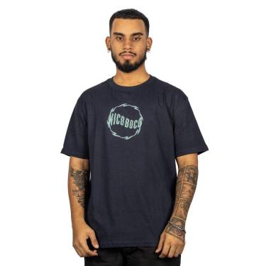 Imagem de Camiseta Nicoboco Flame Marinho (Marinho)-Masculino