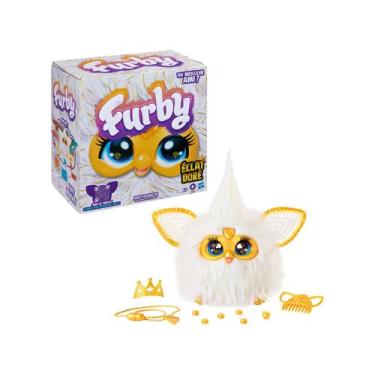 Imagem de Pelúcia Furby Gold Glam Emite Sons e Luzes Hasbro