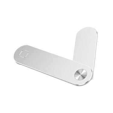 Imagem de aqxreight Suporte para Telefone para Laptop Liga de Alumínio Portátil Magnético para Tela de Laptop Suporte para Telefone Monitor de Ajustável Montagem Lateral Em Ouro Rosa Trabalho FORTE para Com