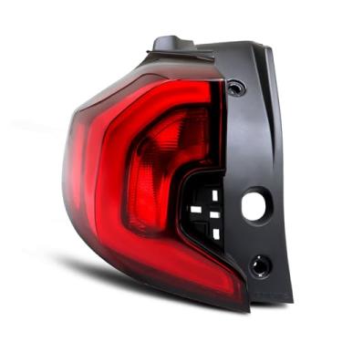 Imagem de Yunnergo Conjunto de luz traseira do motorista esquerdo compatível com 2018 2019 2020 2021 luz traseira de freio traseiro 84379497 GM2804135 (esquerda)