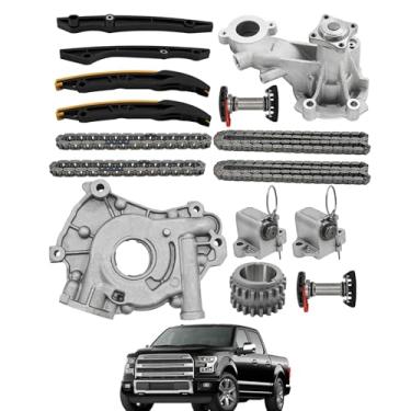 Imagem de Blrack Kit de corrente de distribuição com bomba de óleo para Ford F-150 Mustang V8 5.0L 2015-2017