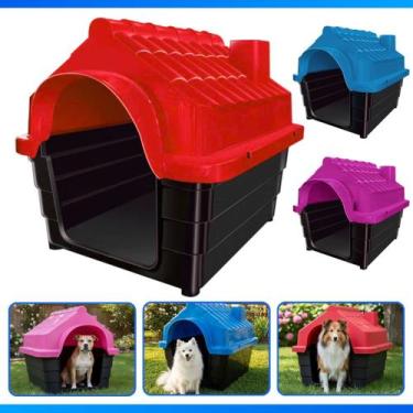 Imagem de Casa De Pet Casinha De Cachorro Desmontável N5 MecPet - Mec Pet, Verme