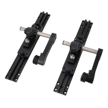 Imagem de Luocute Guias de Pressão para Serra de Mesa, Guias de Rolo Ajustáveis ​​em Liga de Alumínio para Marcenaria, Com Ajustador de Tensão e Rolamento de Via única para Processamento