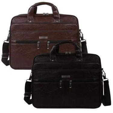 Imagem de Maleta Pasta Executiva Para Notebook 15 Documentos Trabalho - Mormino,