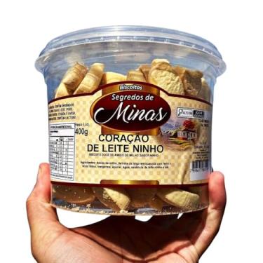Imagem de Biscoito Coração de Leite em Pó 400g - Santa Maria