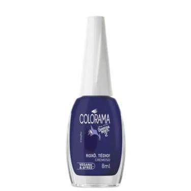 Imagem de Esmalte Cremoso Divertidamente Roxo Tedio Colorama 8ML