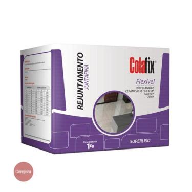 Imagem de Rejunte Colafix Junta Fina 1kg - Cerejeira