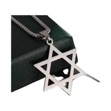 Imagem de Colar De Pingente De Halteres De Aço Titânio Unissex Punk Fitness Joia